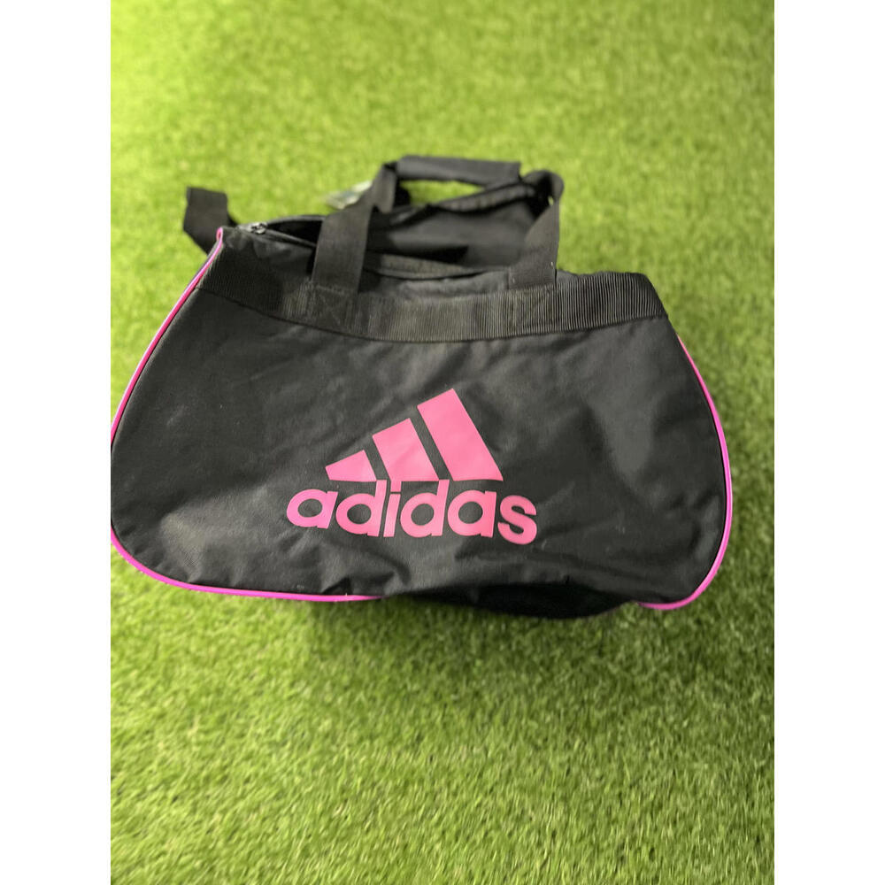 Adidas Small Diablo Duffel Bag‎ - Black with Pink Accents